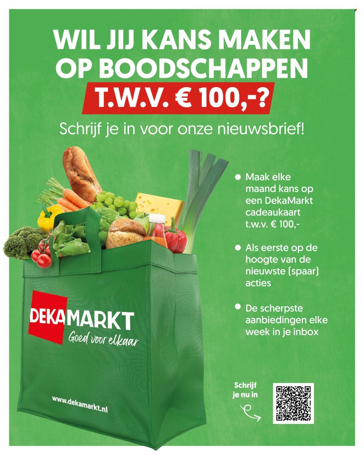 DEKAMARKT folder - Oktober 2026