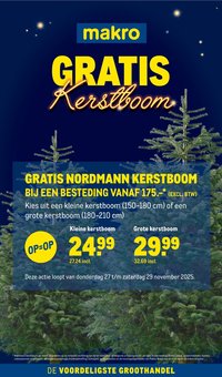 MAKRO folder - Gratis kerstboom