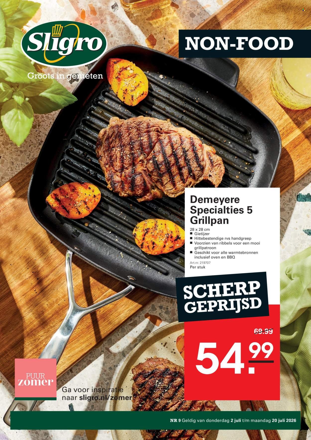 SLIGRO folder - Non-Food