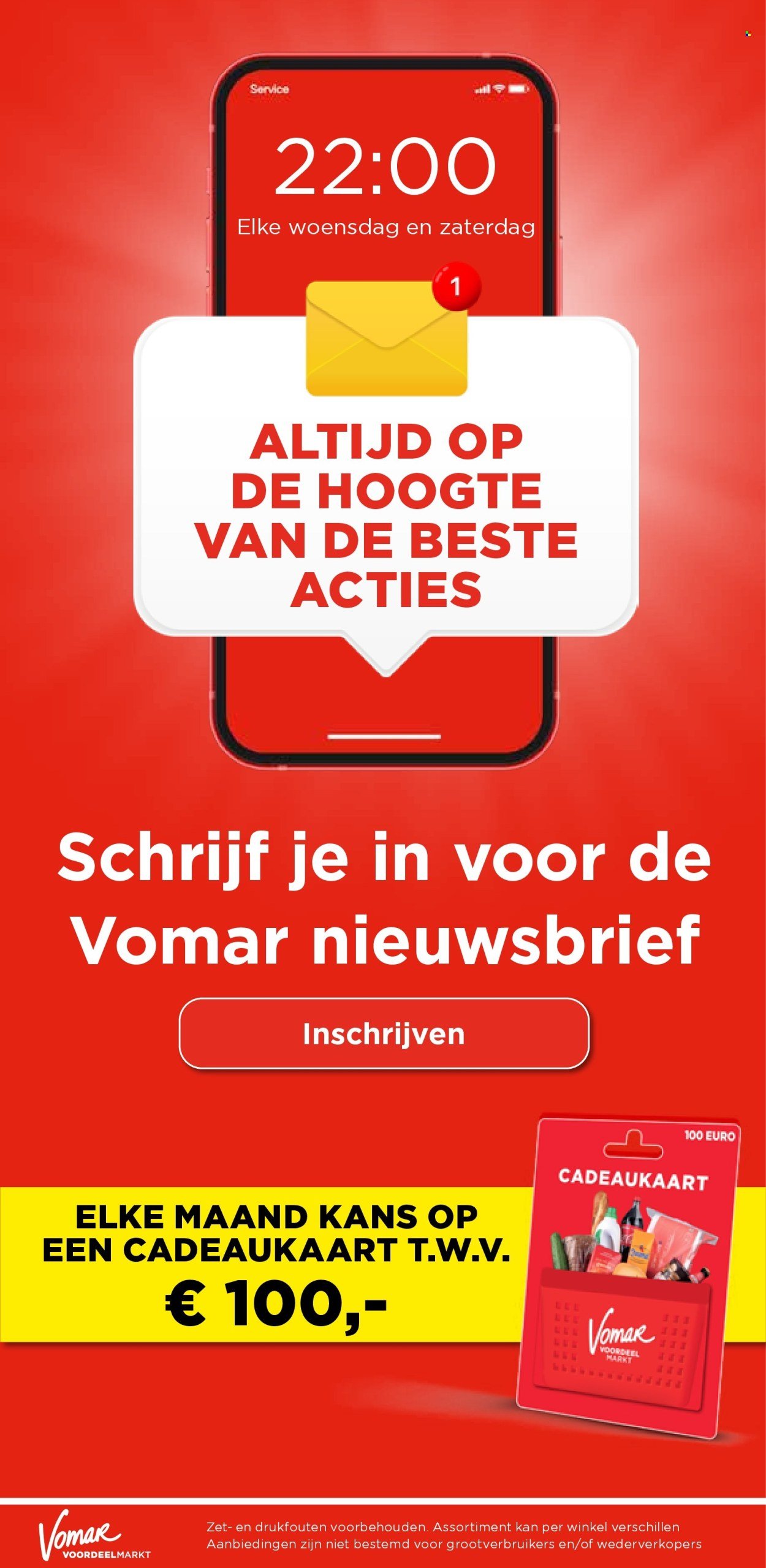 VOMAR folder - Van donderdag 1 januari 2026