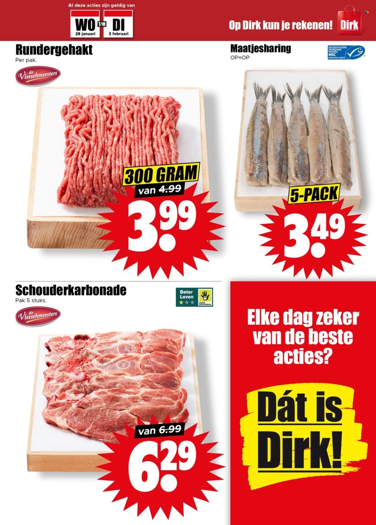 DIRK folder - Volgende week