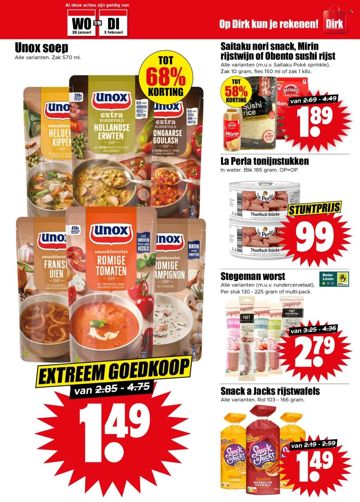 DIRK folder - Volgende week