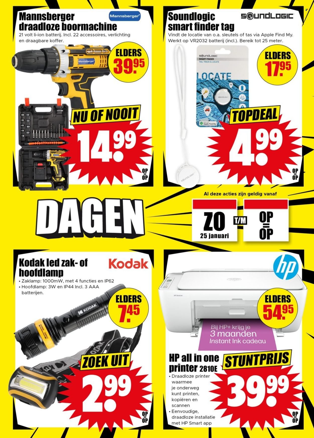 DIRK folder - Volgende week