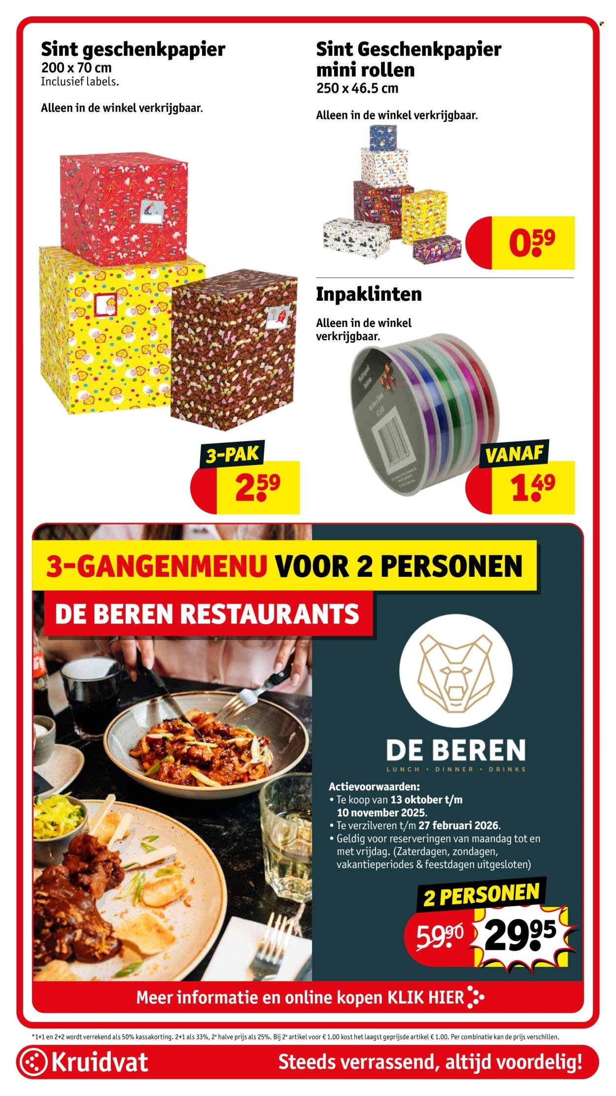 KRUIDVAT folder - Van dinsdag 11 november 2025 (2025-11-11 - 2025-11-23)