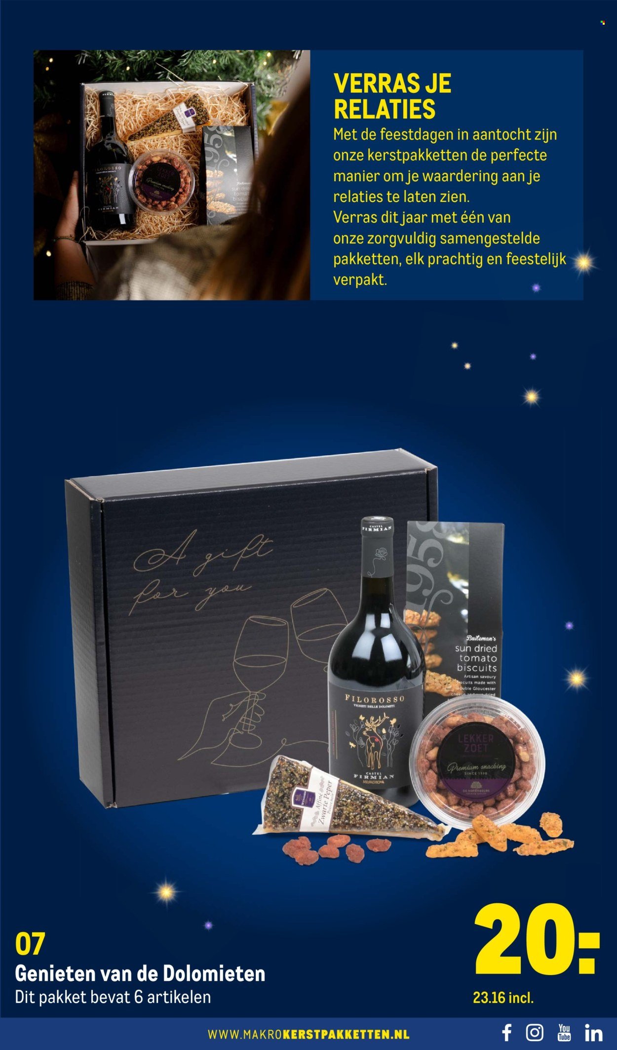 MAKRO folder - Kerstpakketten