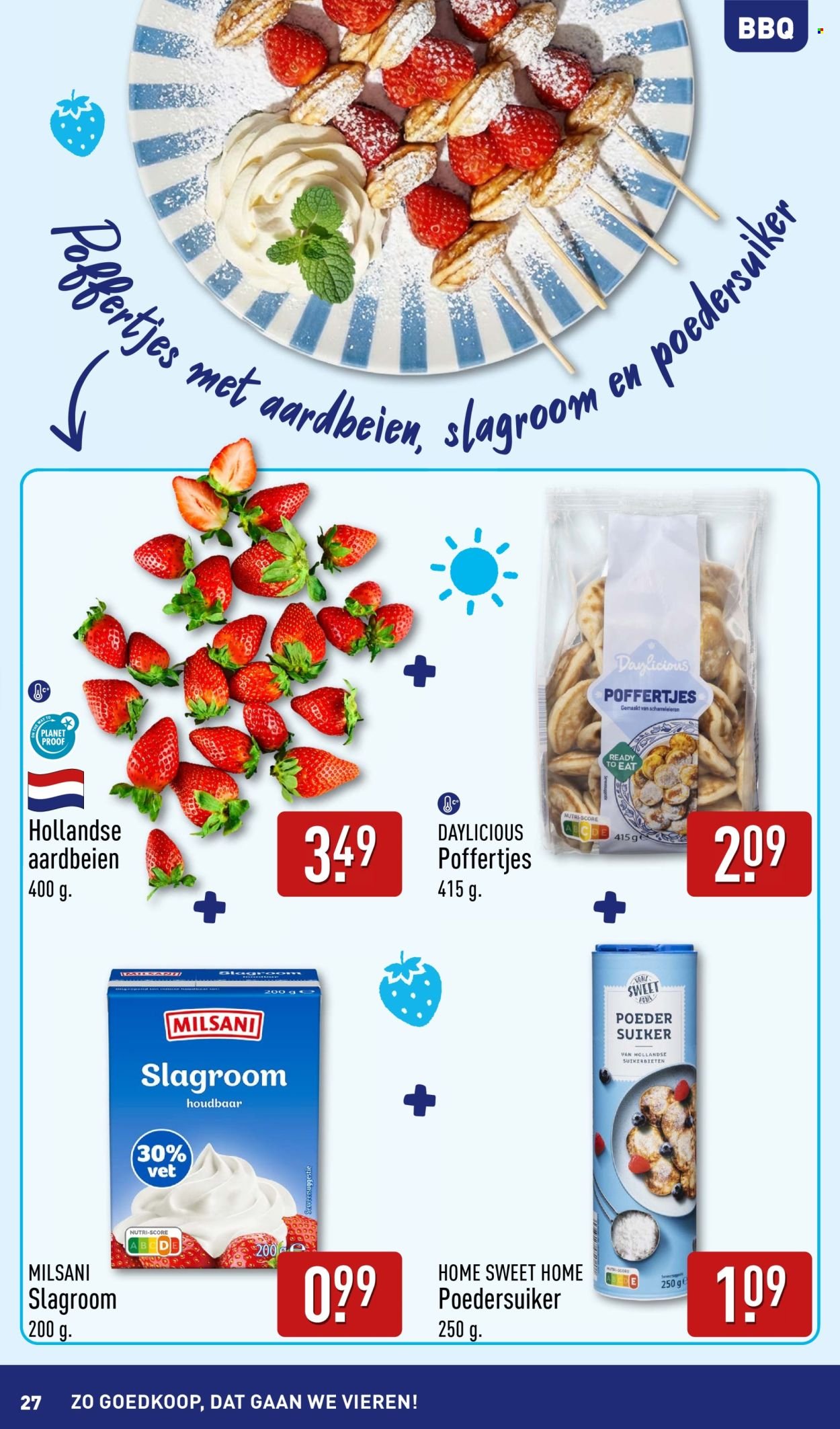 ALDI folder - Buiten eten