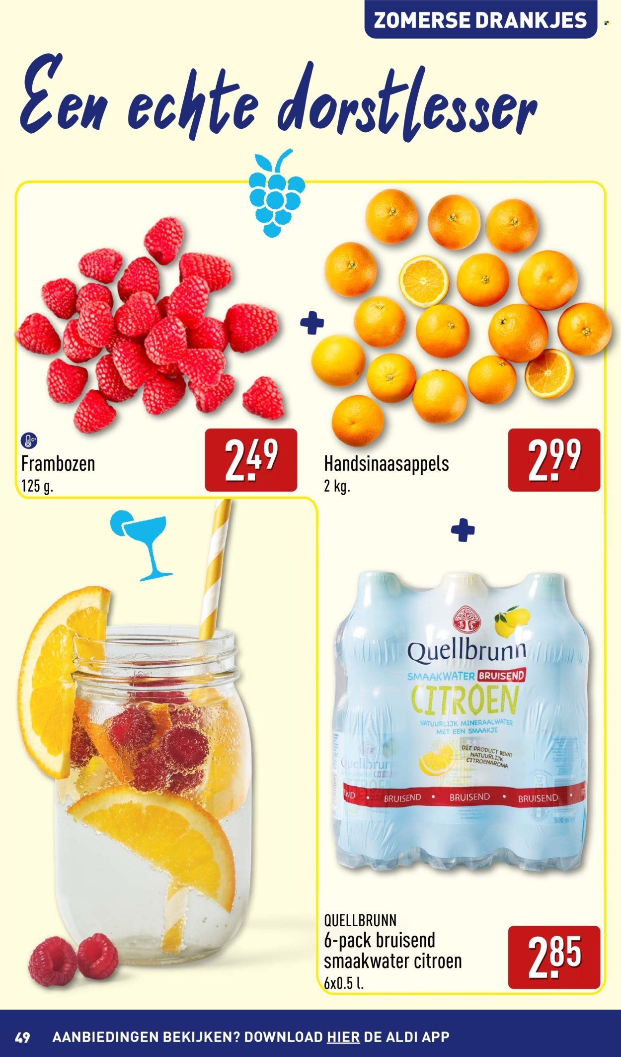 ALDI folder - Buiten eten