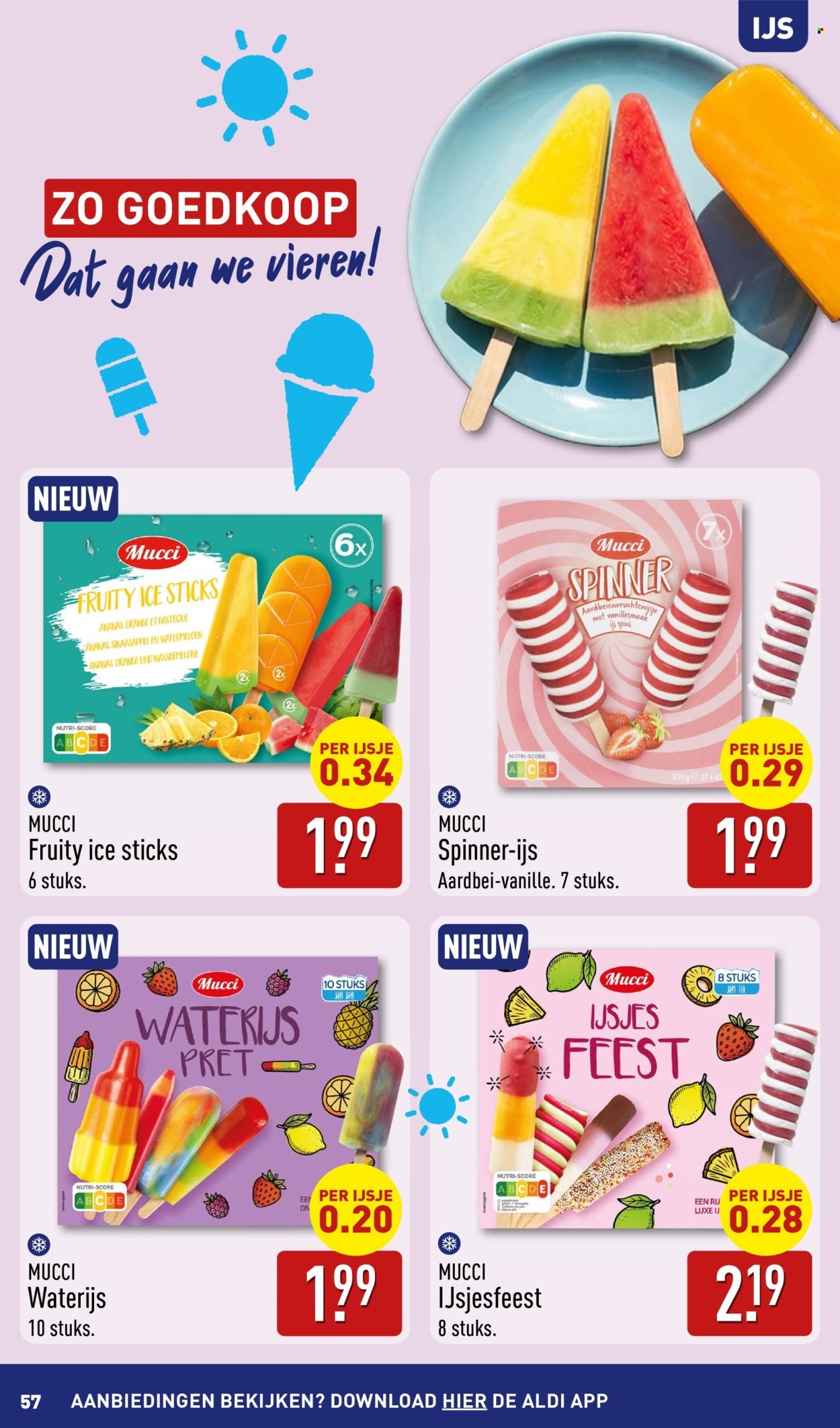 ALDI folder - Buiten eten