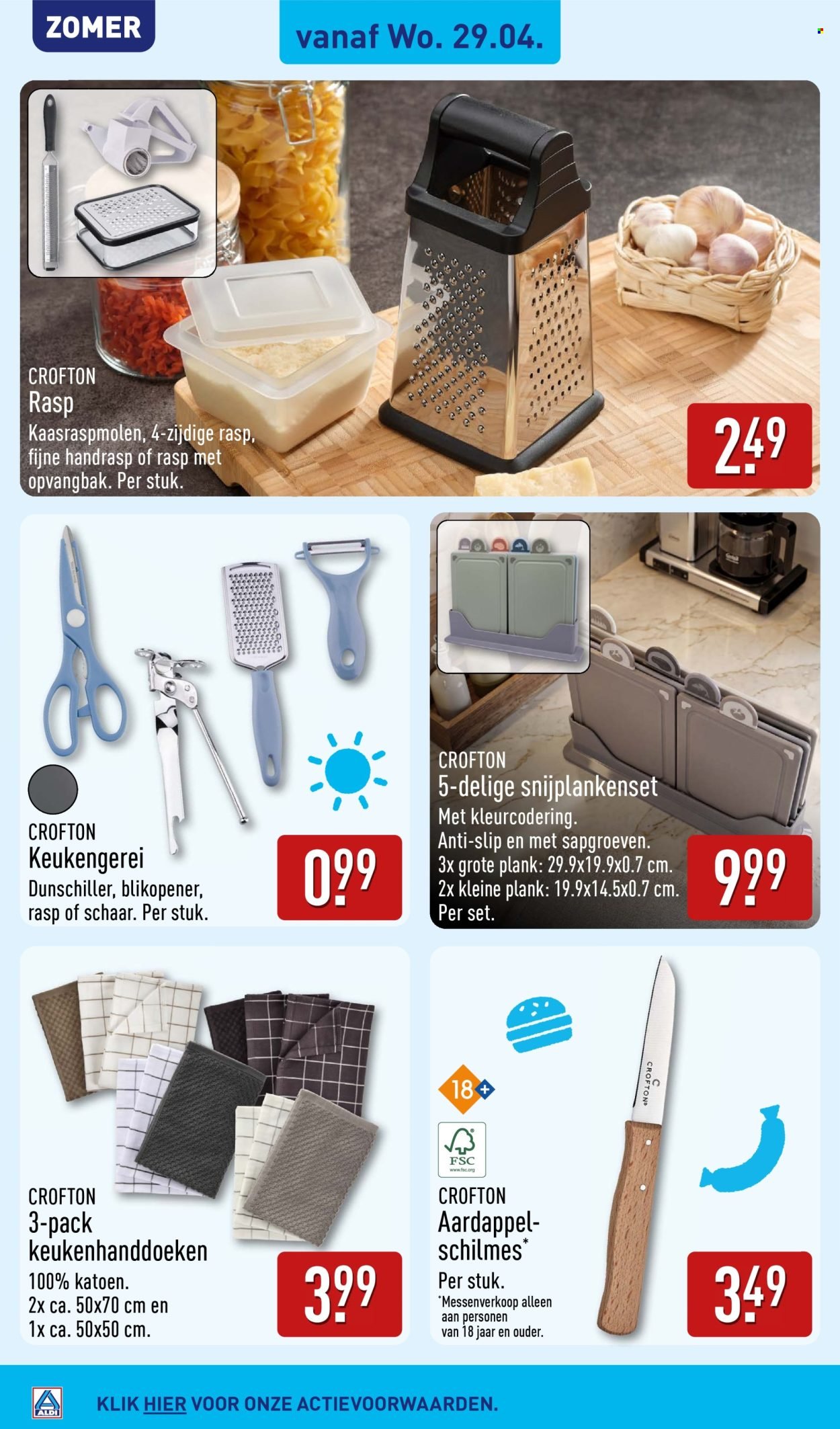 ALDI folder - Buiten eten