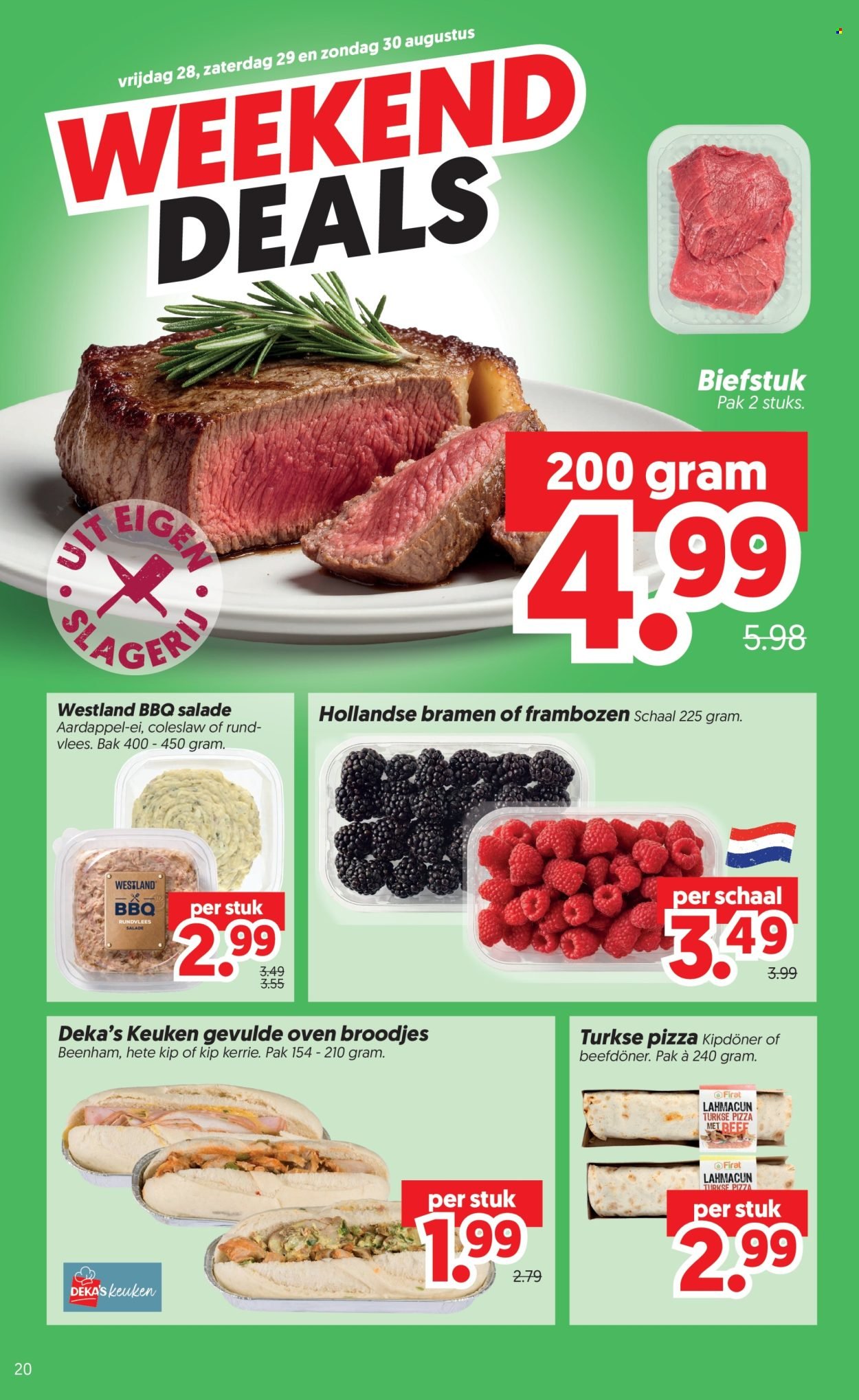 DEKAMARKT folder - Van dinsdag 25 augustus 2026