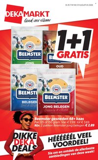 DEKAMARKT folder - Van dinsdag 25 augustus 2026