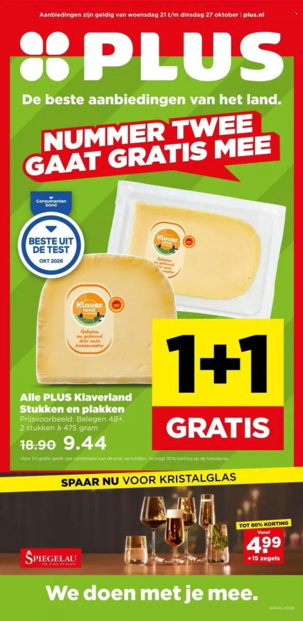 PLUS folder - Van woensdag 21 oktober 2026