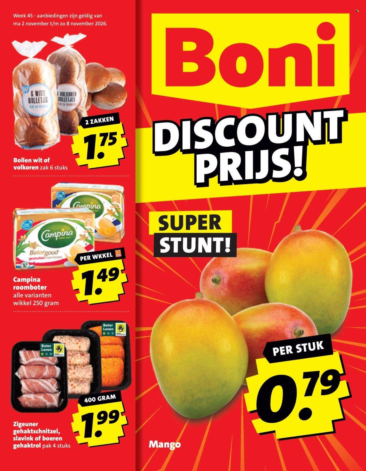 BONI folder - Van maandag 2 november 2026
