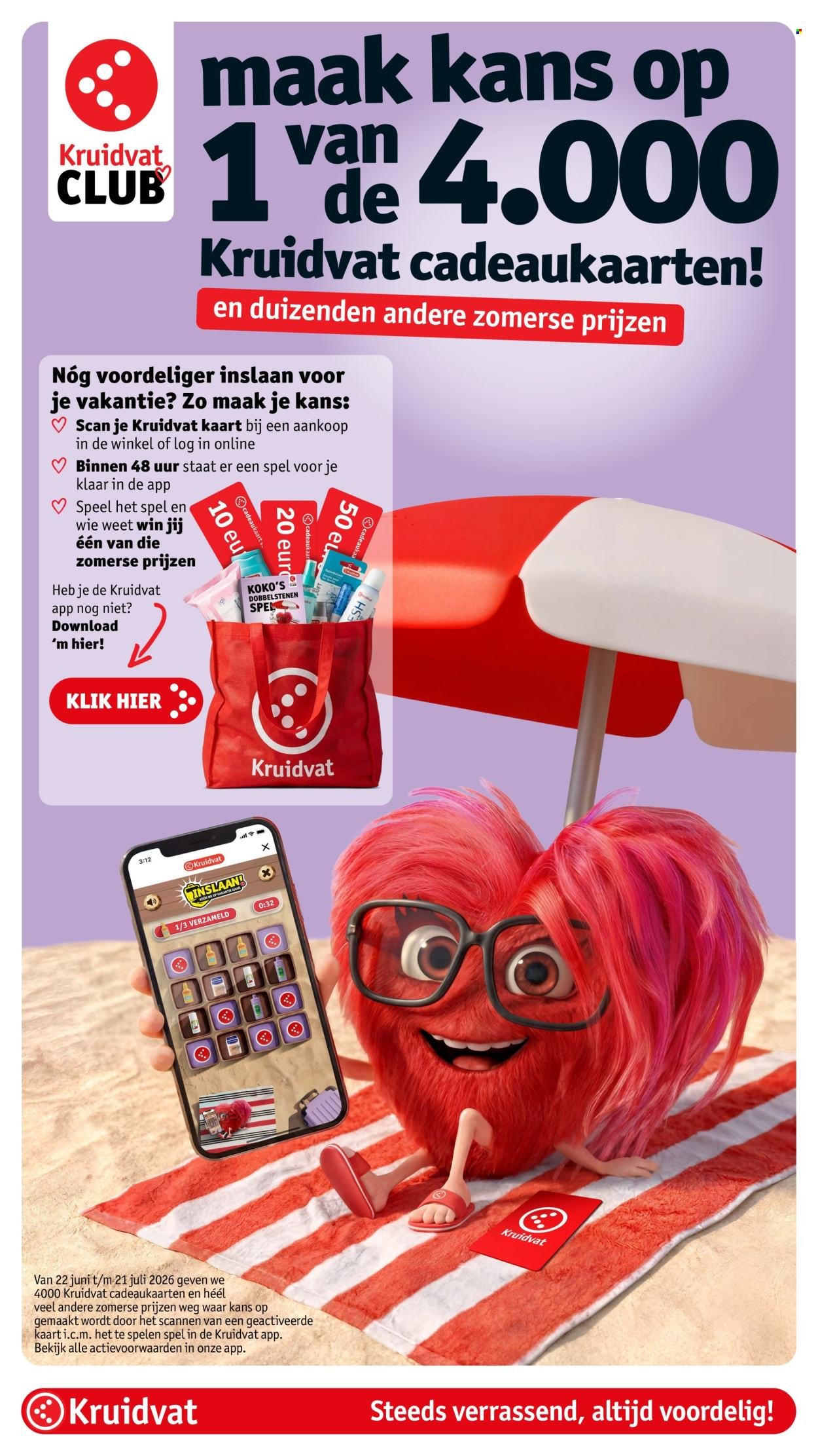 KRUIDVAT folder - Van dinsdag 14 juli 2026