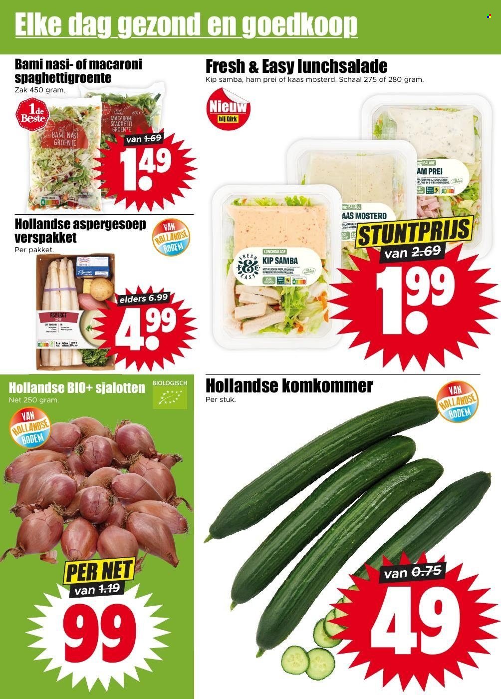 DIRK folder - Volgende week