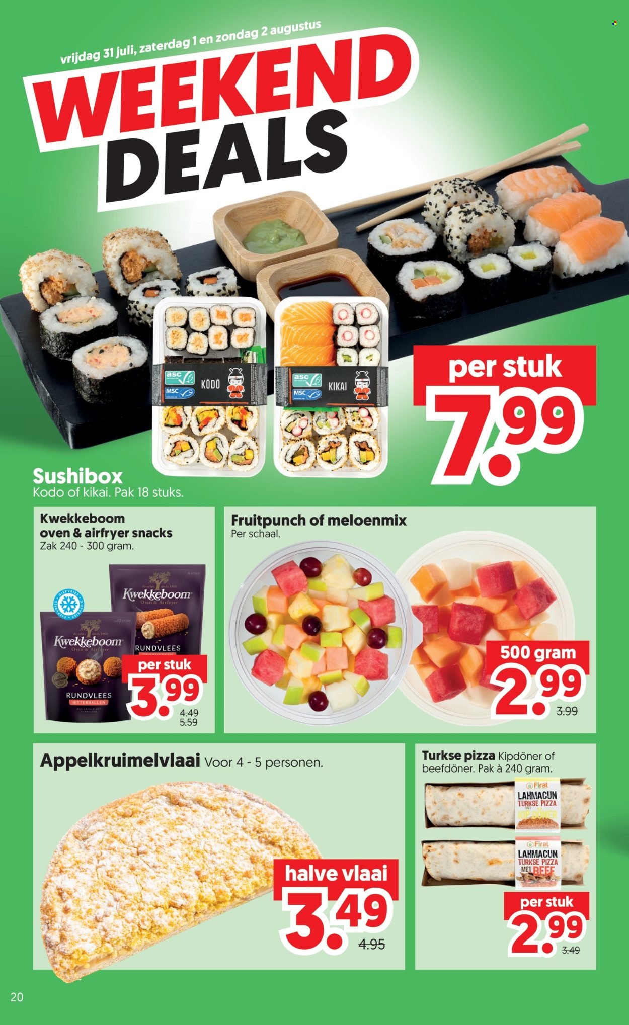 DEKAMARKT folder - Van dinsdag 28 juli 2026