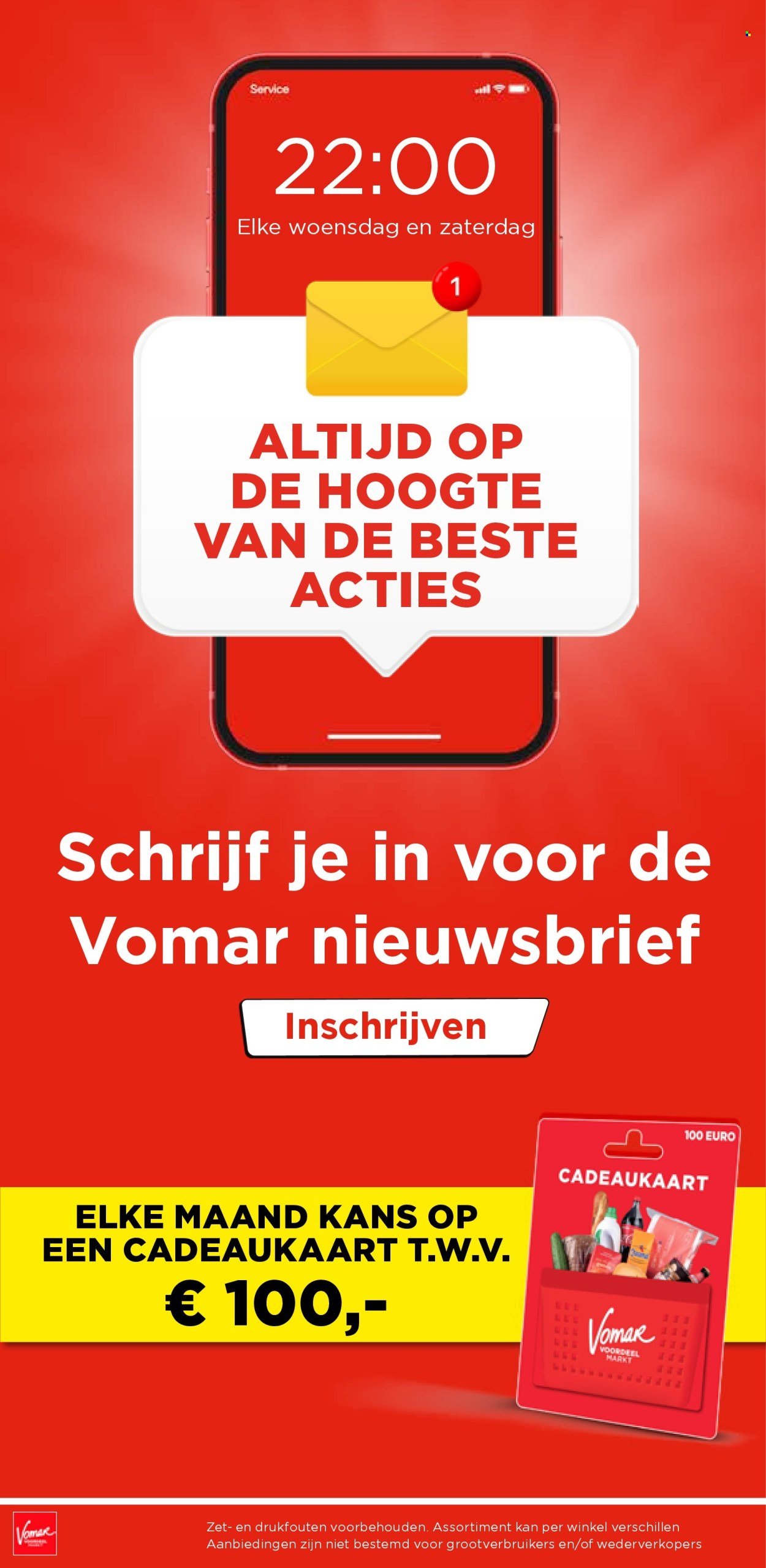 VOMAR folder - Van zondag 4 januari 2026