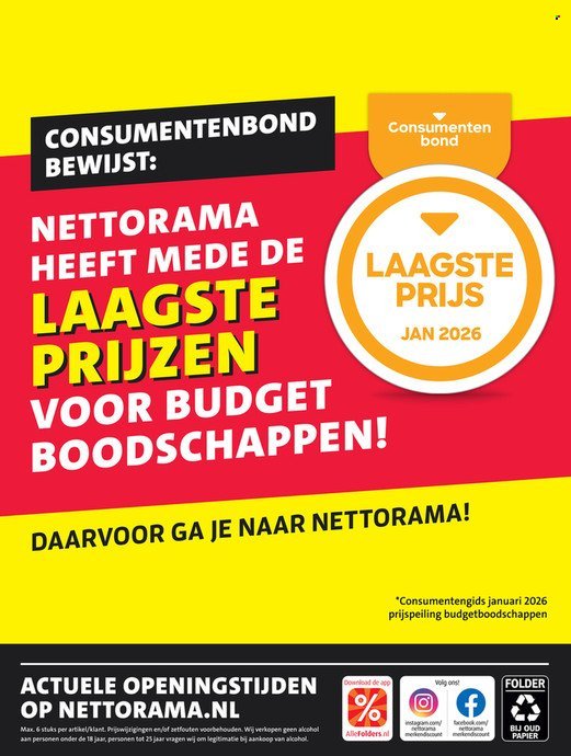 NETTORAMA folder - Van maandag 9 februari 2026