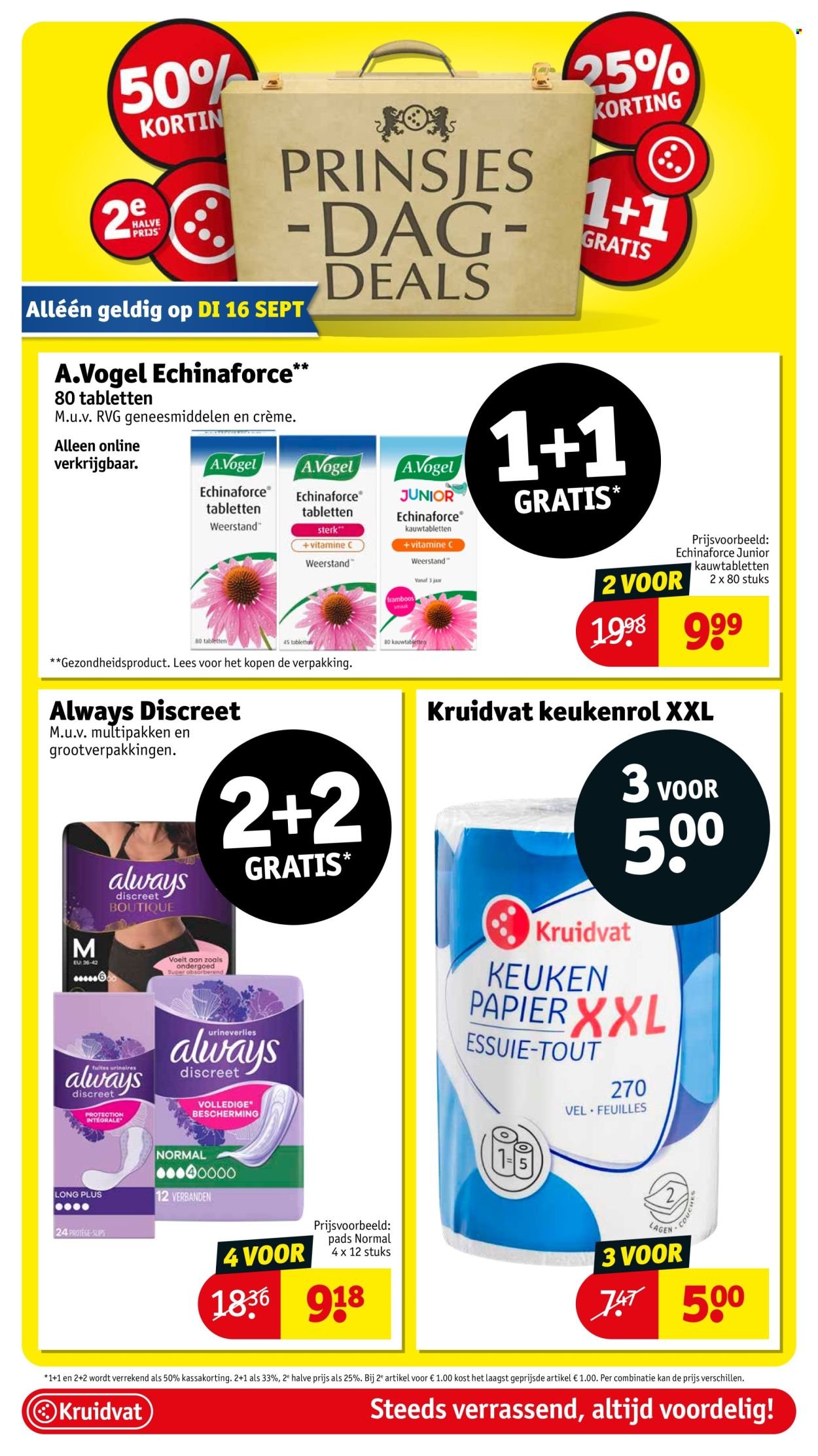 KRUIDVAT folder - Van dinsdag 16 september 2025 (2025-09-16 - 2025-09-21)