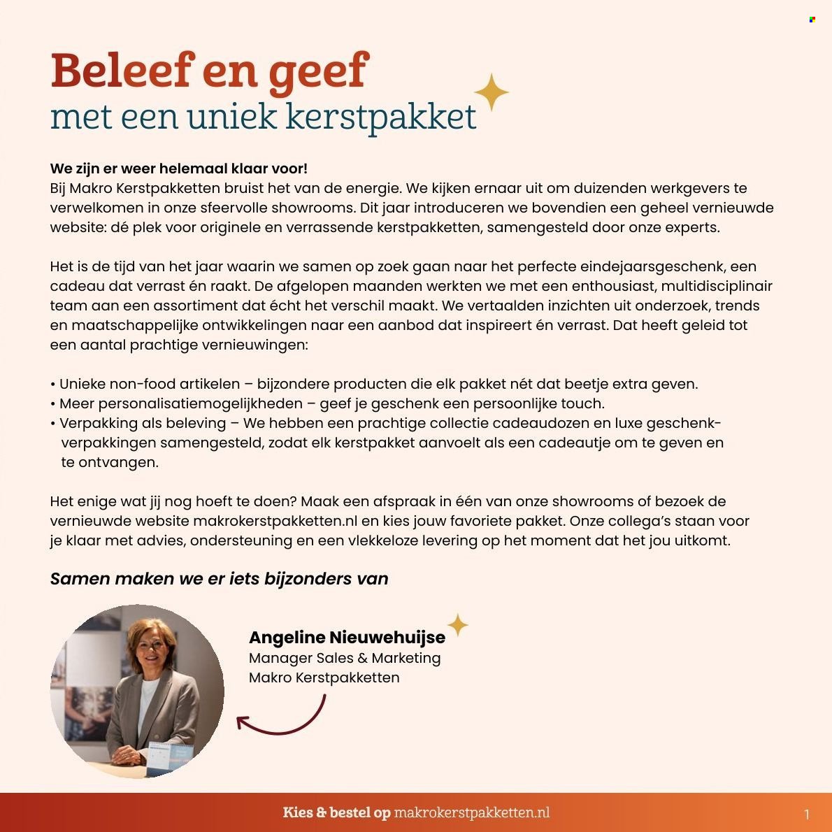 MAKRO folder - Écht uitpakken met Kerst