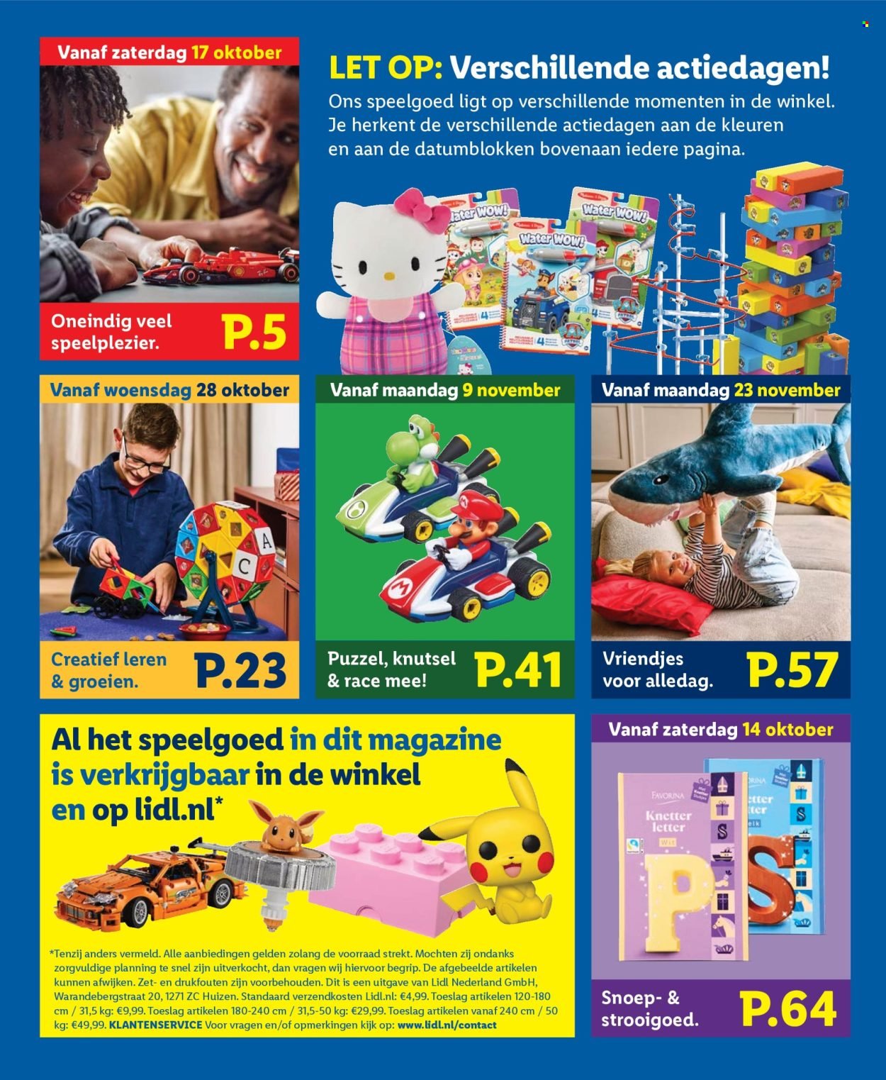 LIDL folder - Topspeelgoed voor Lidl-prijsjes - Sinterklaas