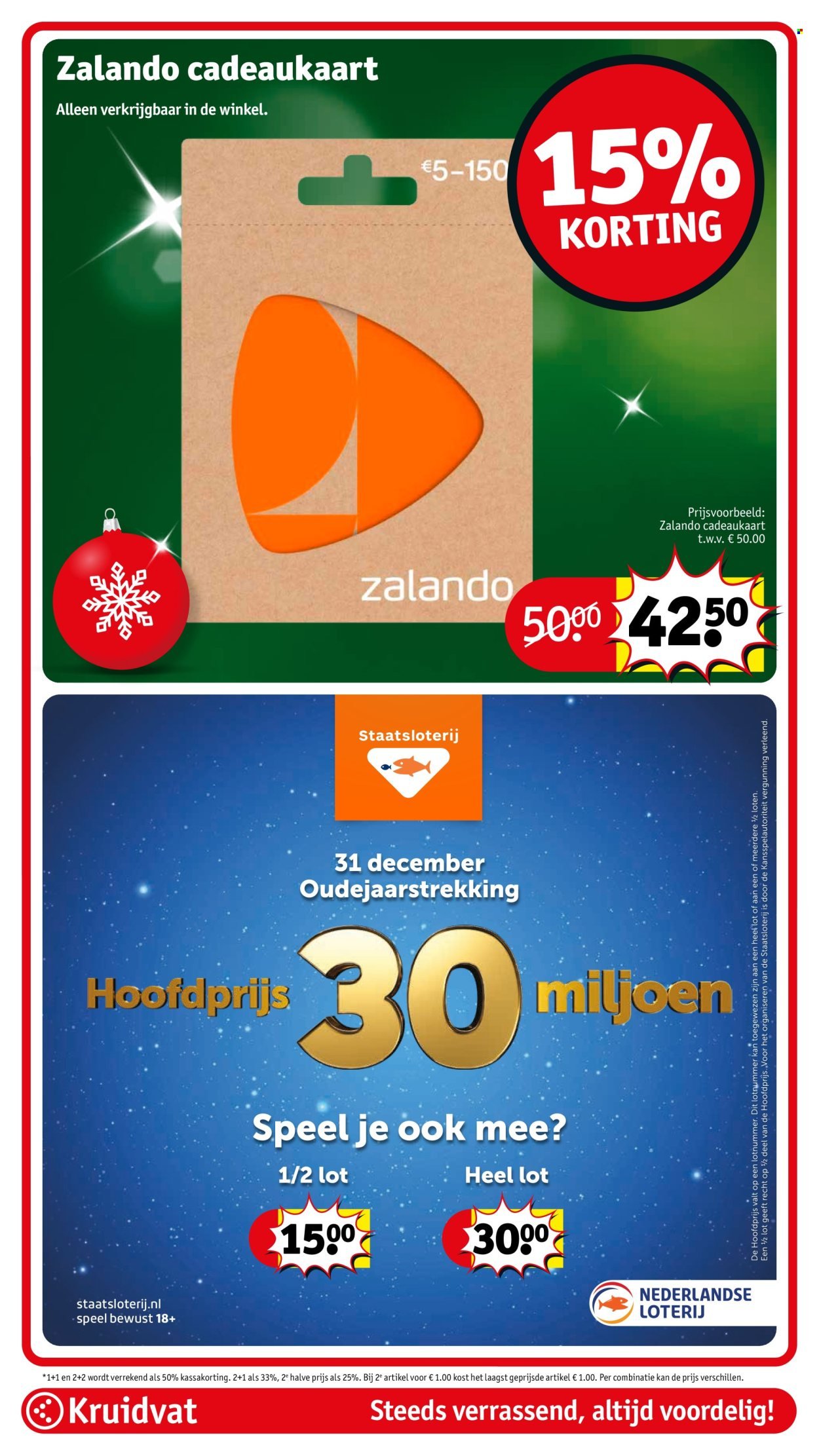 KRUIDVAT folder - Van dinsdag 23 december 2025