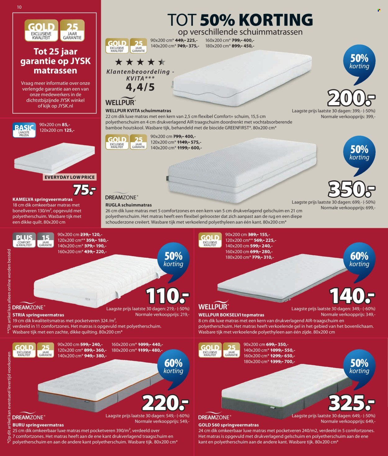 JYSK folder - Aanbieding van de week