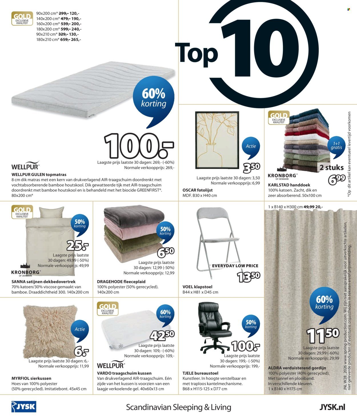 JYSK folder - Aanbieding van de week