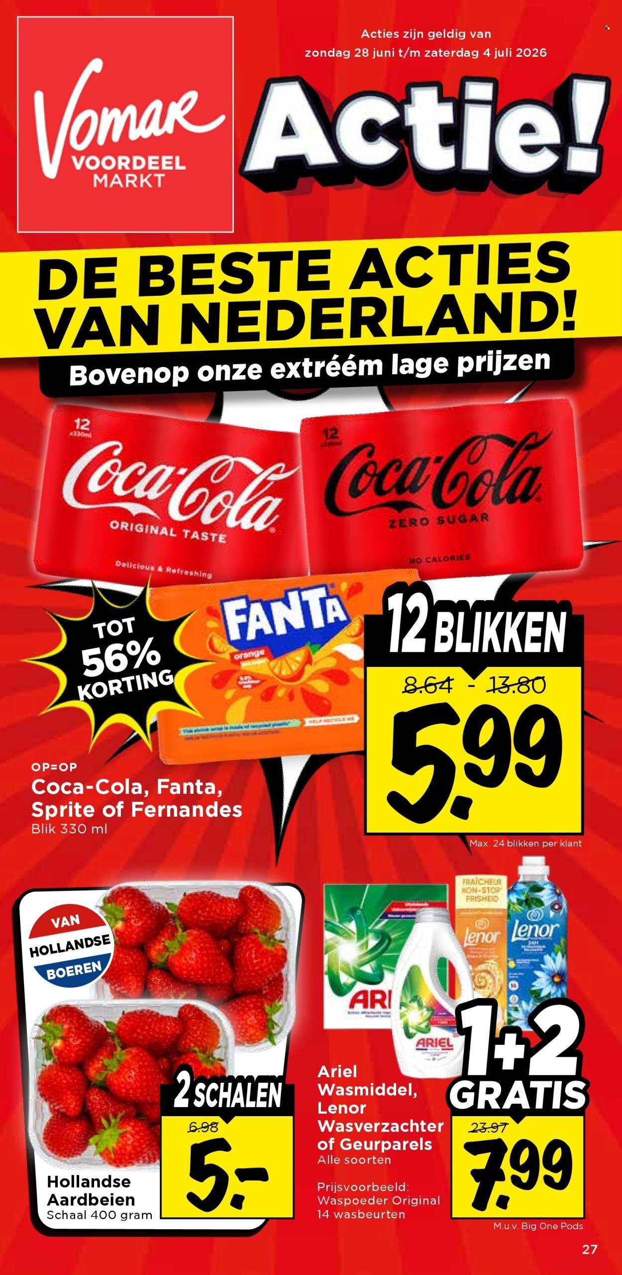 VOMAR folder - Van zondag 28 juni 2026
