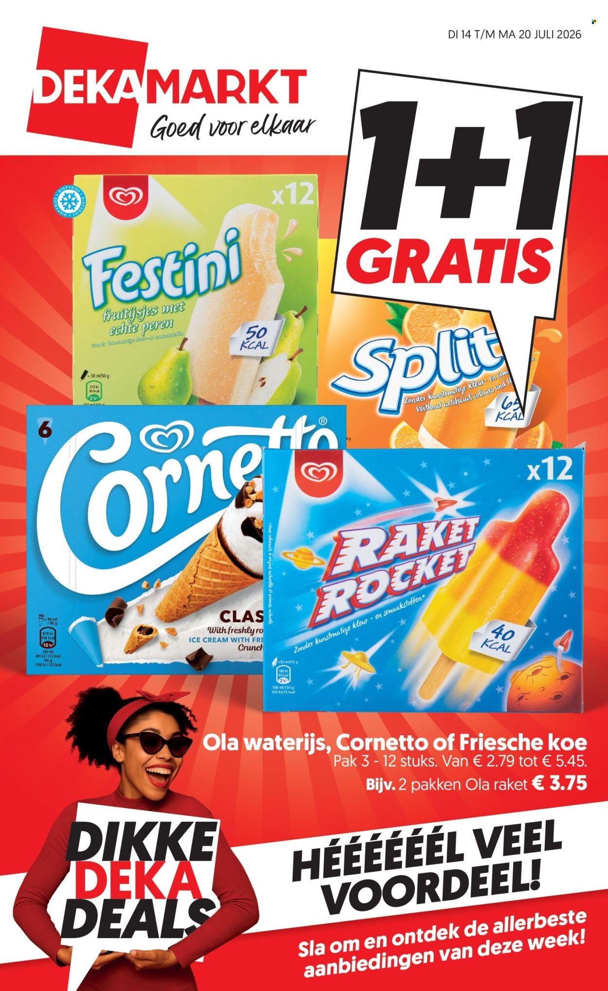 DEKAMARKT folder - Van dinsdag 14 juli 2026
