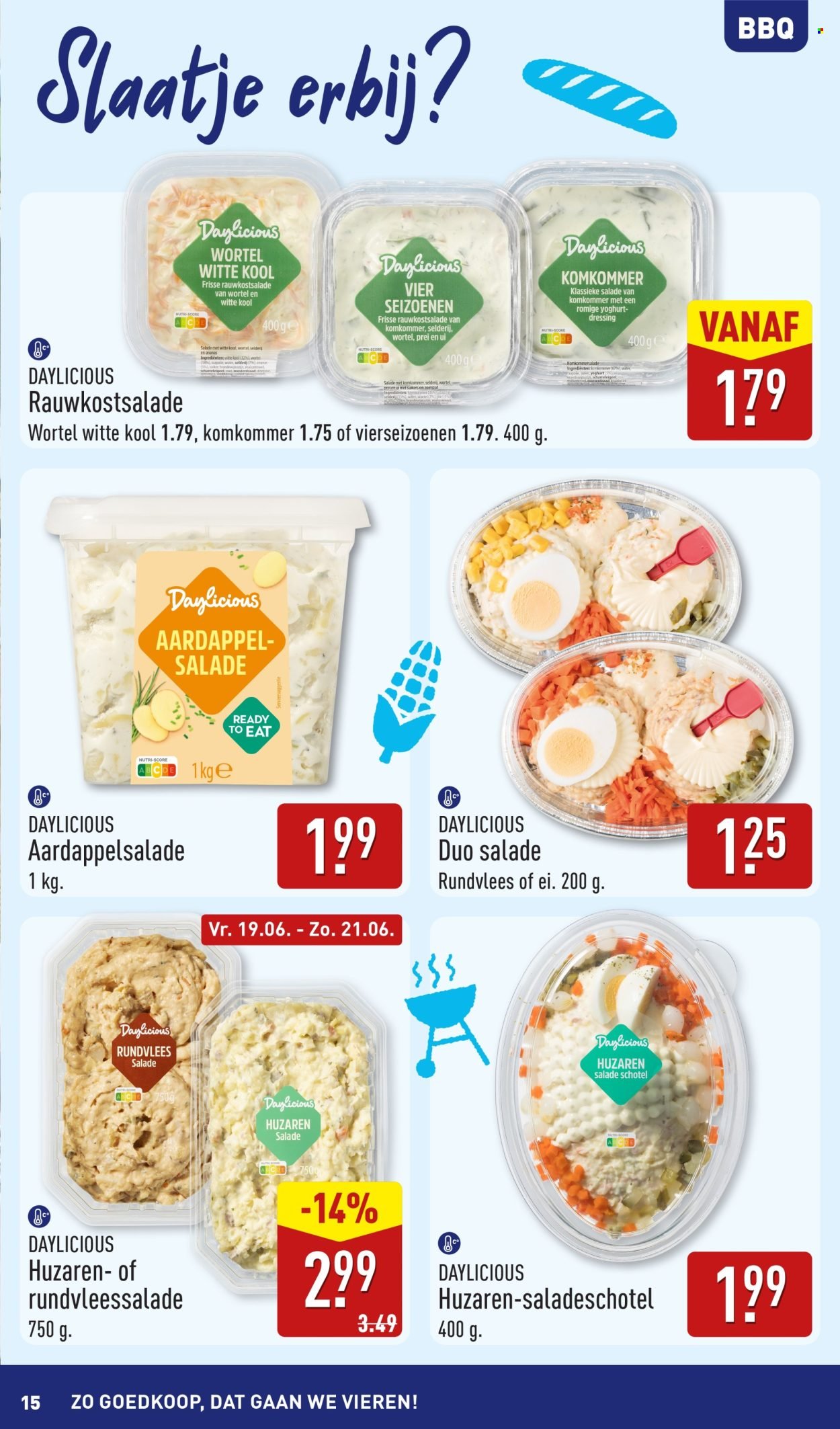 ALDI folder - Buiten eten