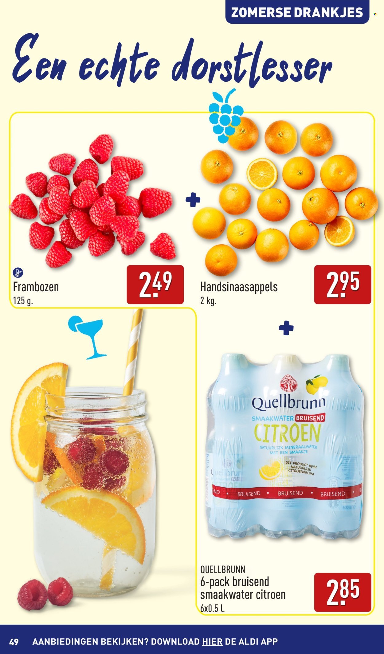 ALDI folder - Buiten eten
