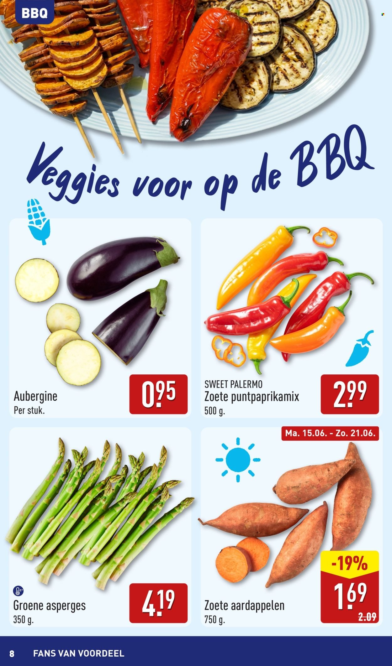 ALDI folder - Buiten eten
