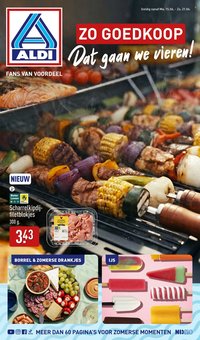 ALDI folder - Buiten eten