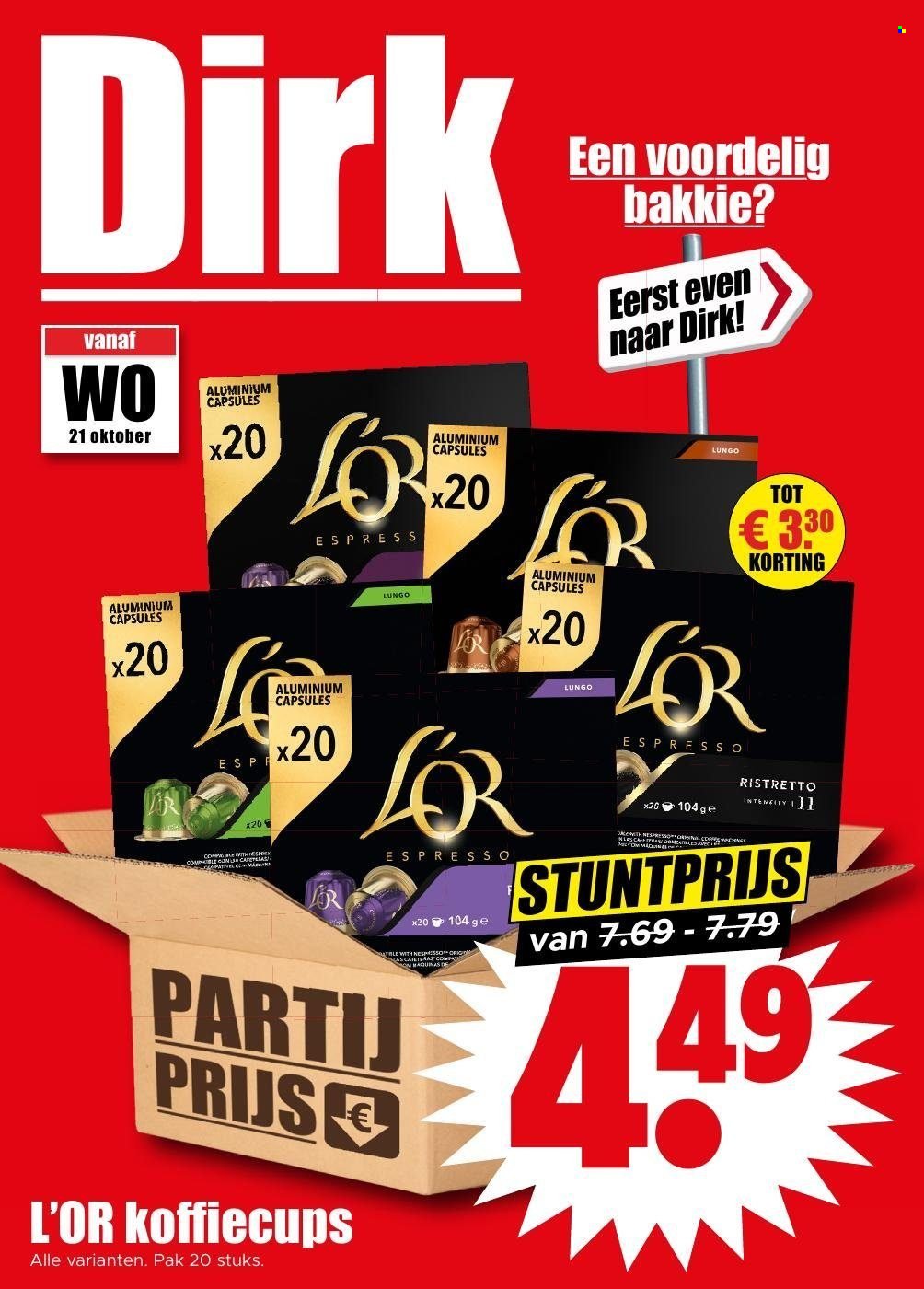 DIRK folder - Volgende week