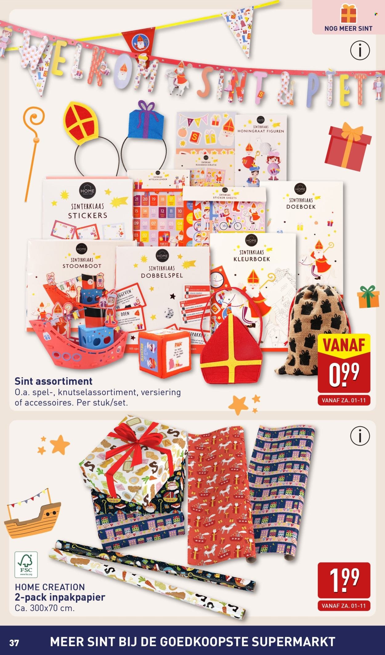 ALDI folder - Sint special