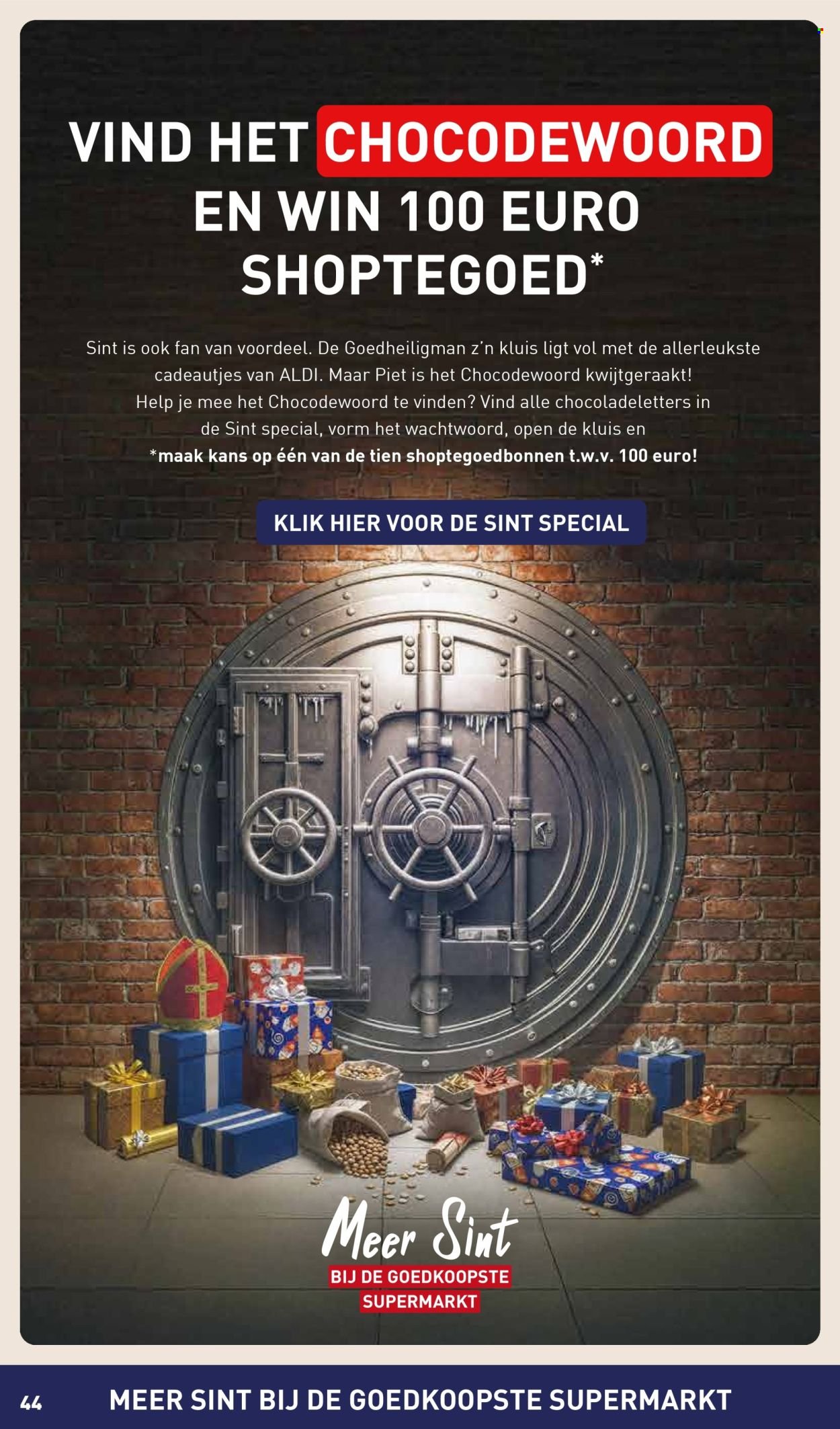 ALDI folder - Sint special