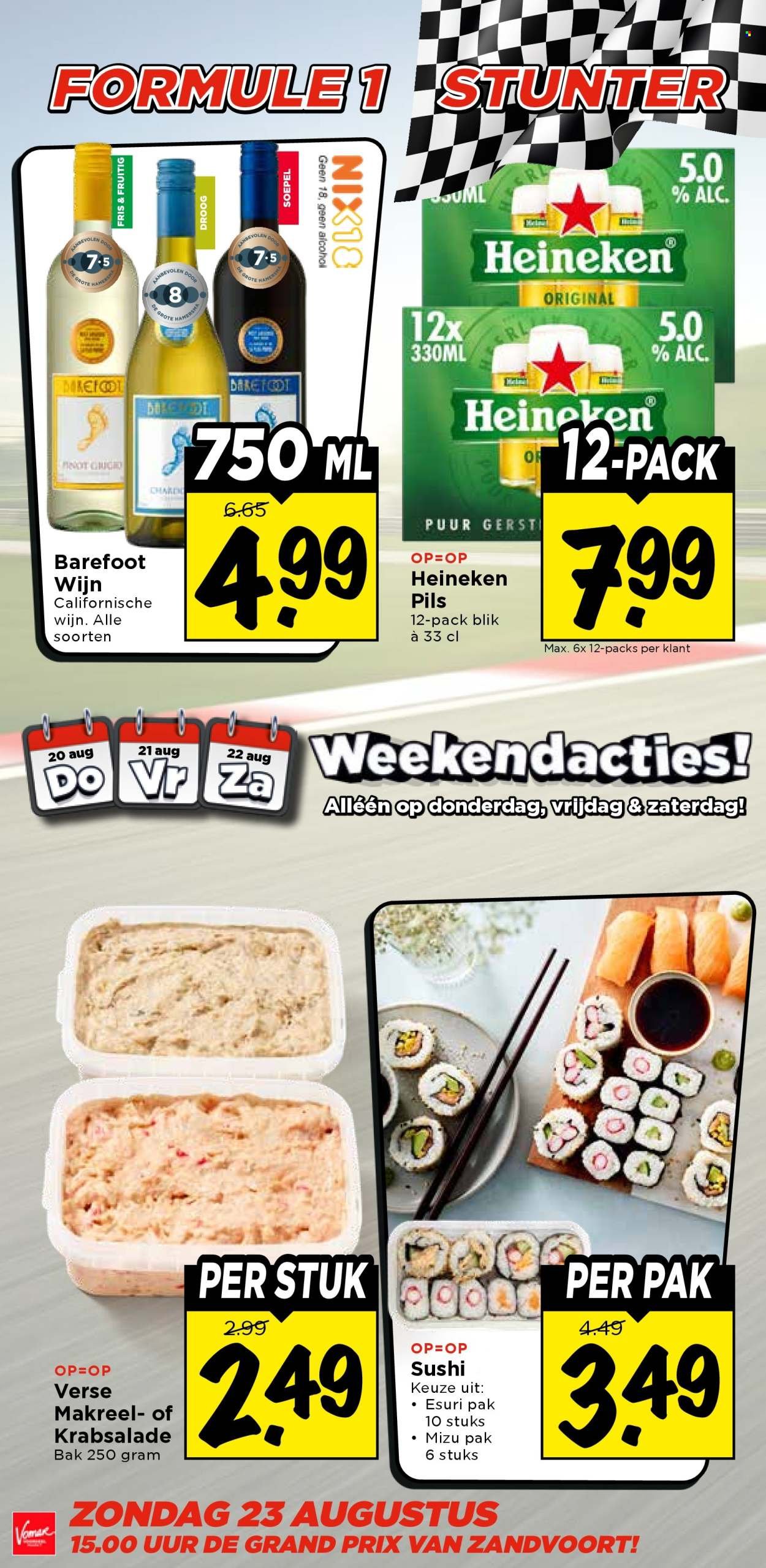 VOMAR folder - Van zondag 16 augustus 2026