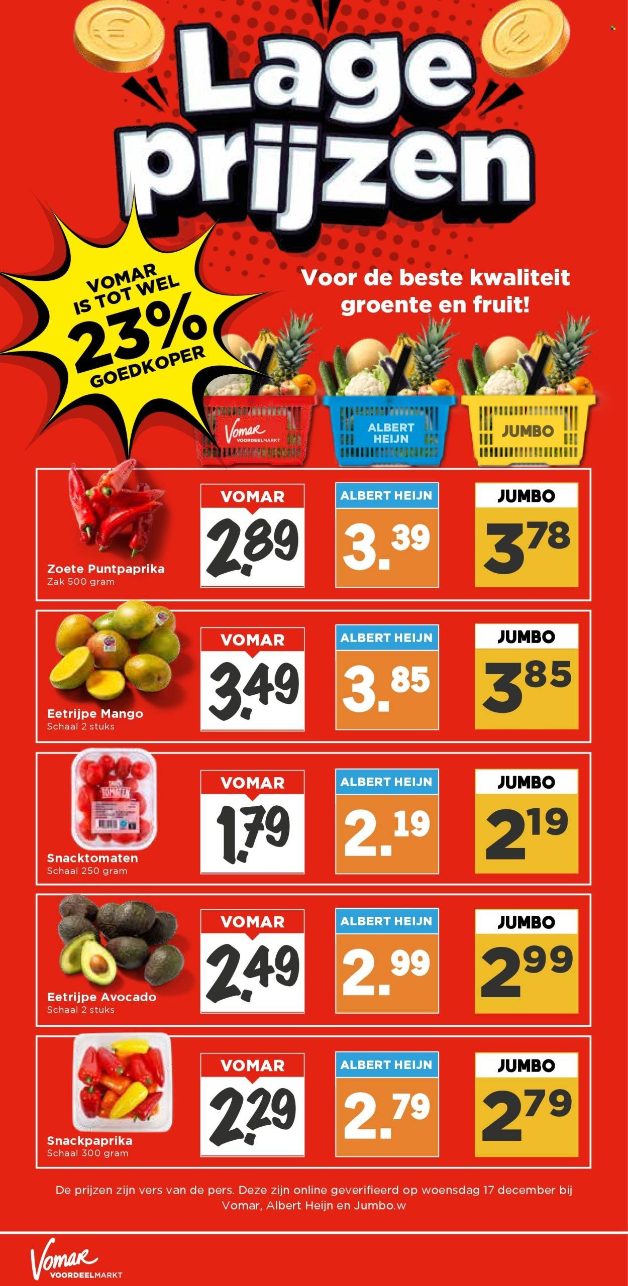 VOMAR folder - Van zondag 28 december 2025