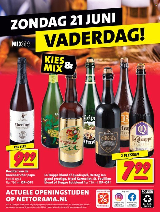 NETTORAMA folder - Van maandag 15 juni 2026