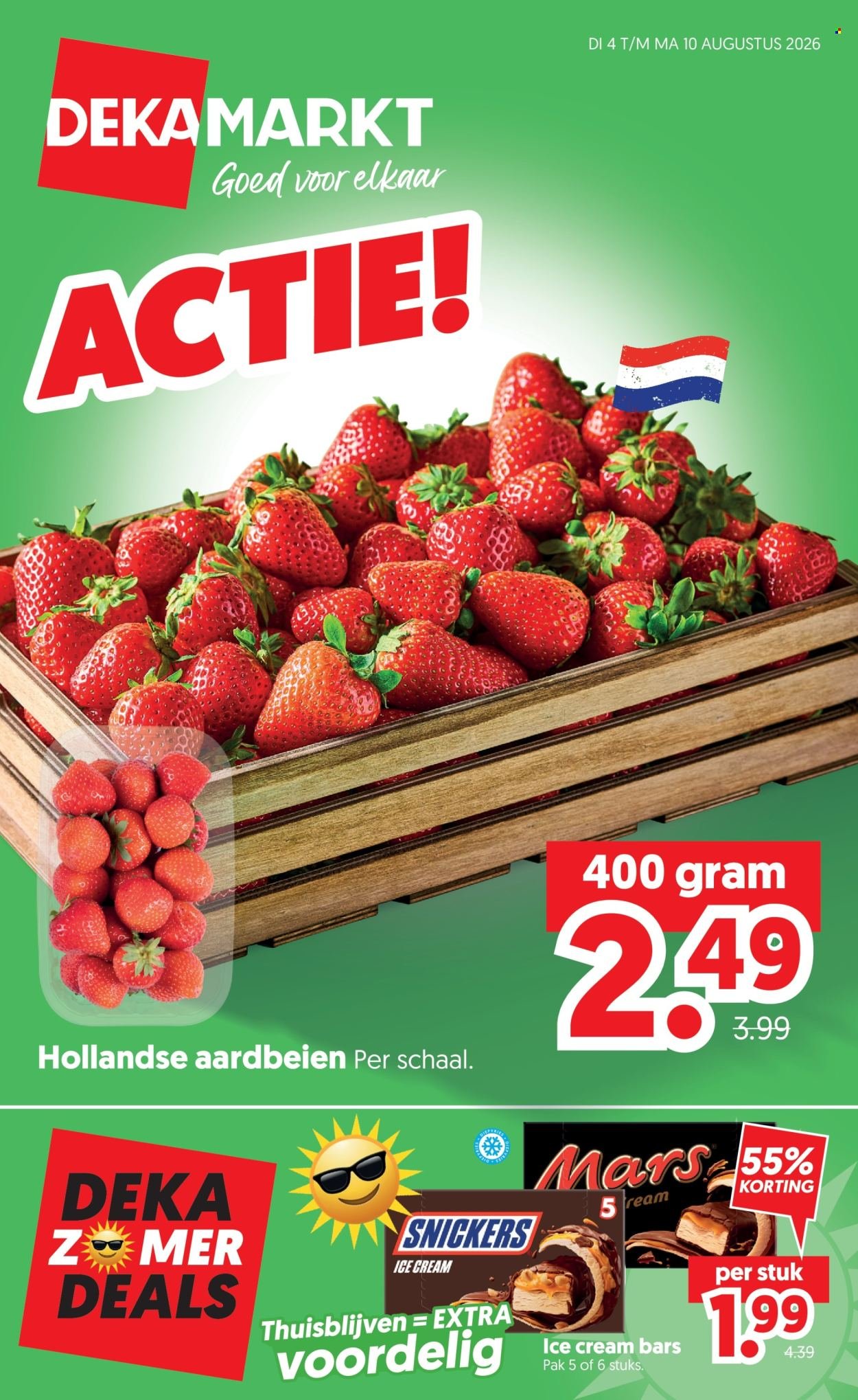DEKAMARKT folder - Van dinsdag 4 augustus 2026
