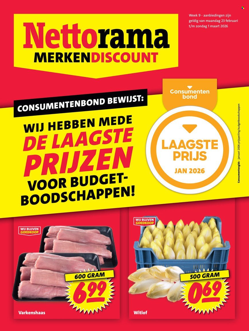 NETTORAMA folder - Van maandag 23 februari 2026