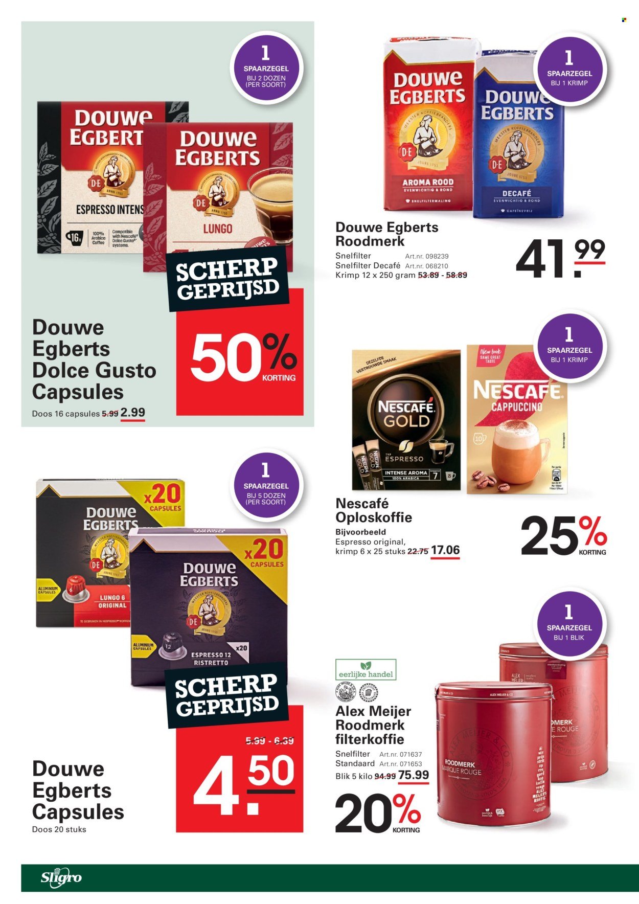 SLIGRO folder - Spaarfolder Paaspop