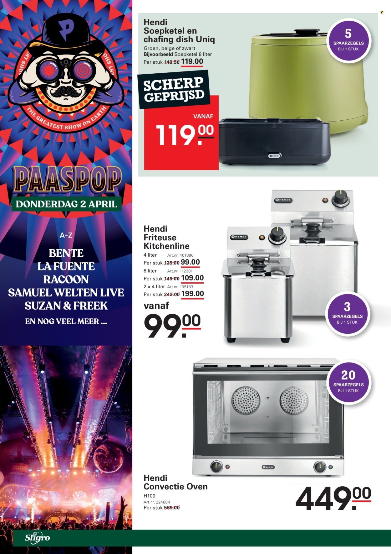 SLIGRO folder - Spaarfolder Paaspop