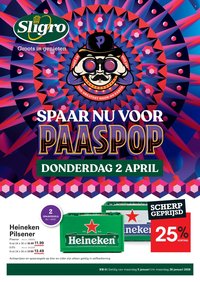 SLIGRO folder - Spaarfolder Paaspop