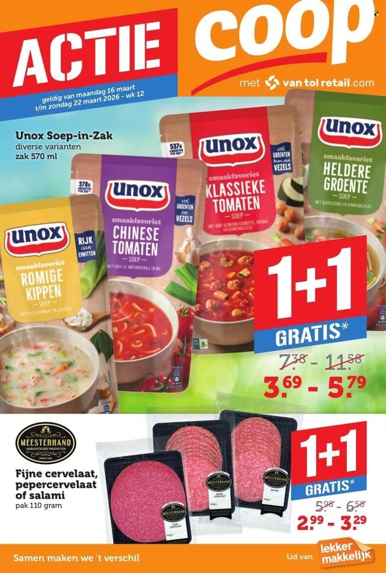 COOP folder - Van maandag 16 maart 2026