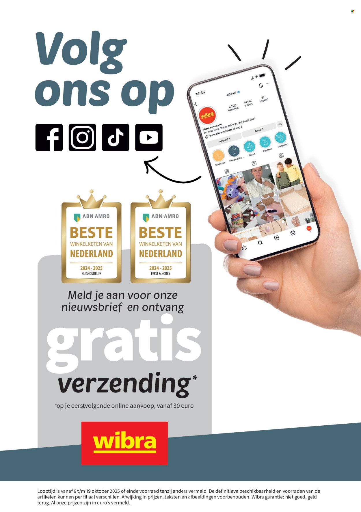 WIBRA folder - Thuie begint hier (2025-10-06 - 2025-10-19)