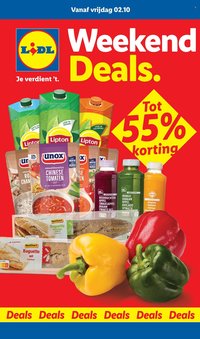 LIDL folder - Weekenddeals - Week 40