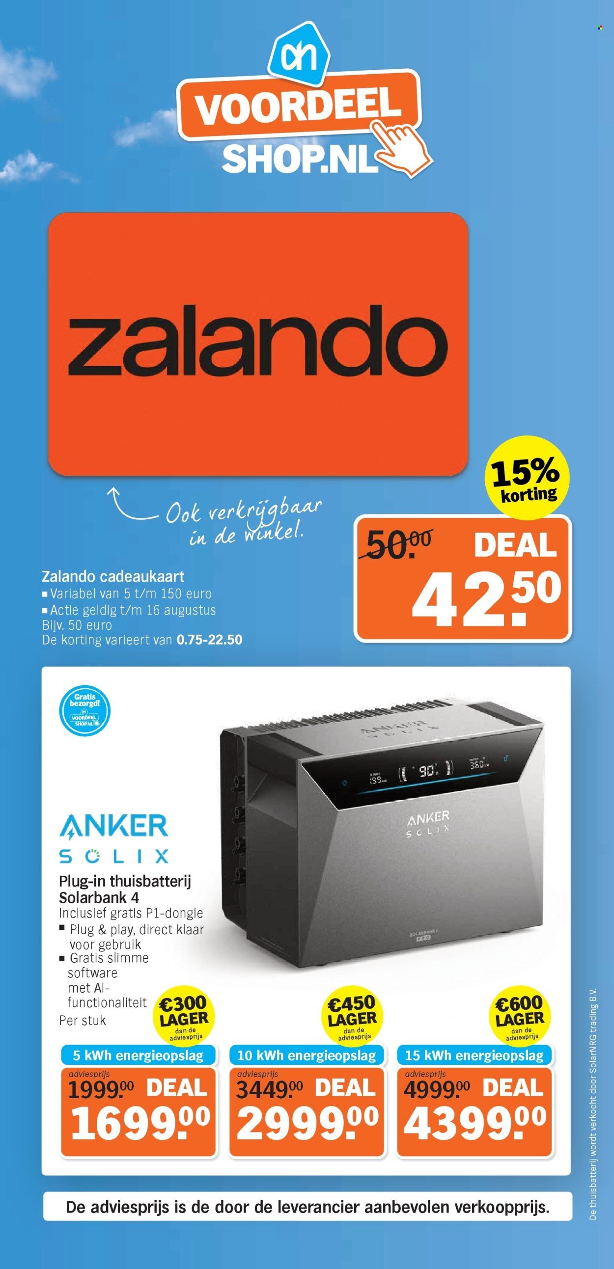 ALBERT HEIJN folder - Augustus 2026
