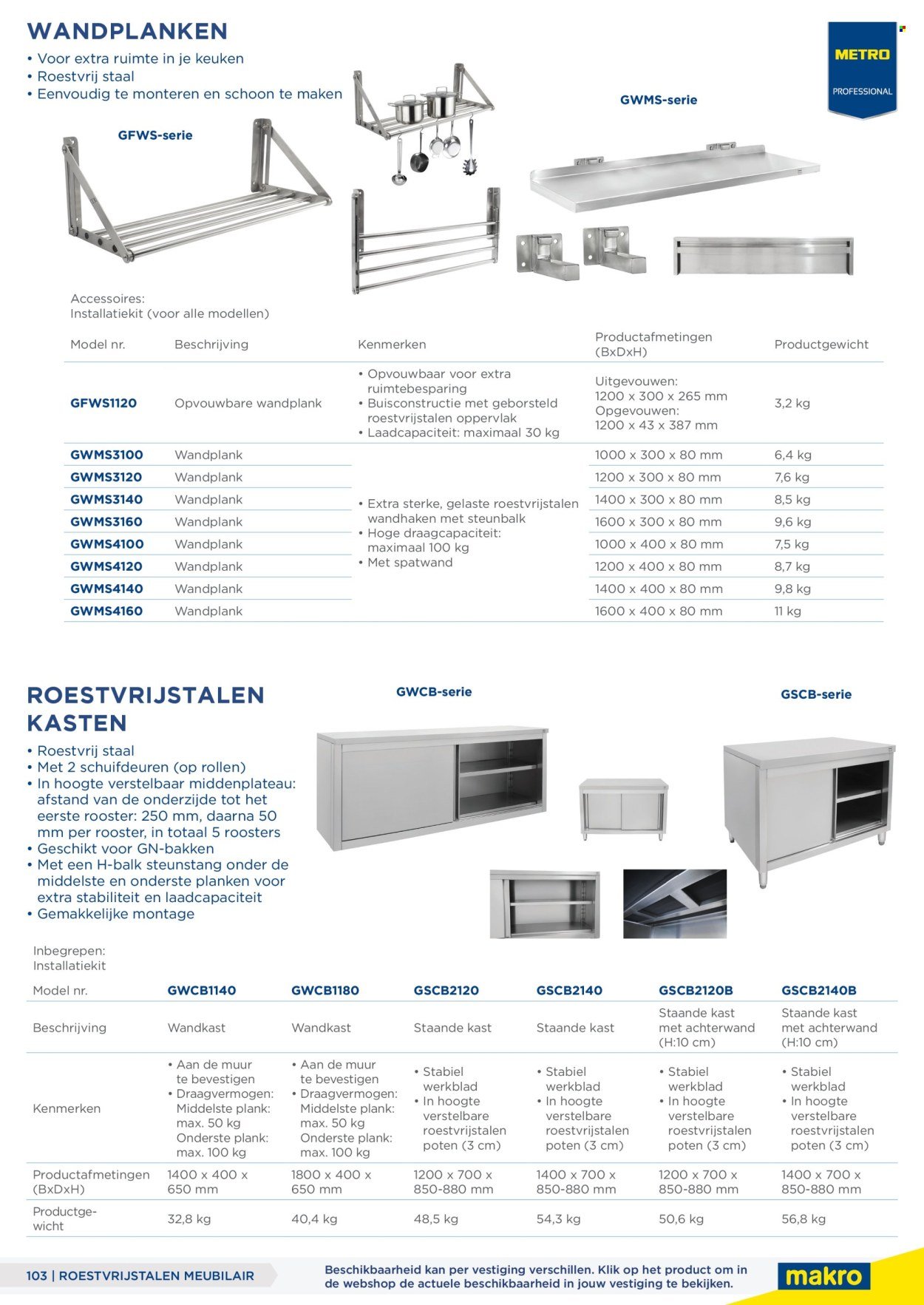MAKRO folder - Gastro catalogus